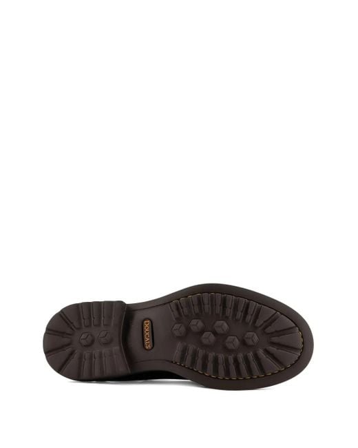 Doucal's Black Low-Heel Flat Boots for men