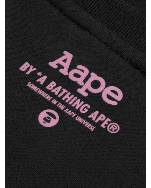 Aape By A Bathing Ape カモフラージュ スウェットシャツ Black