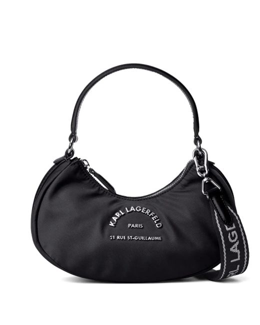 Borsa A Tracolla Rue St-Guillaume di Karl Lagerfeld in Black