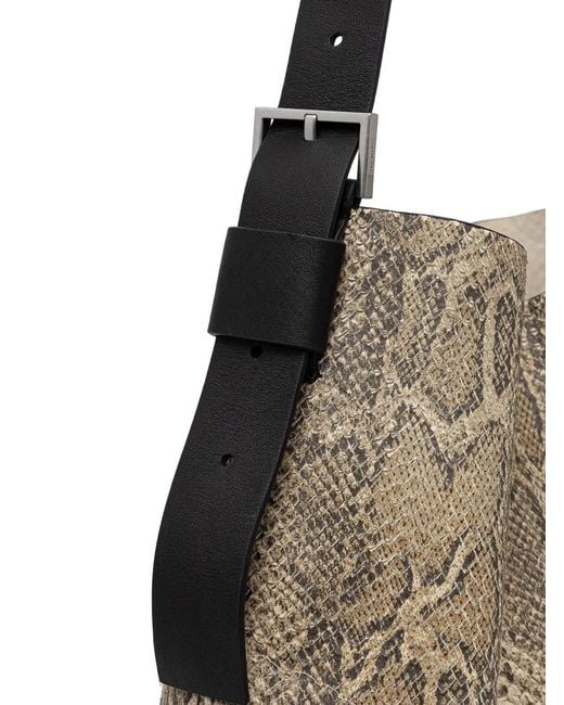 Sac Porté Épaule Asha À Boucle AllSaints en coloris Natural