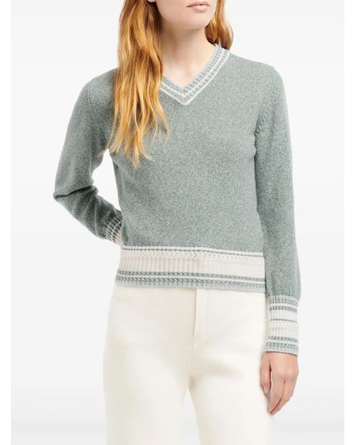 Pull En Cachemire Barrie en coloris Gray