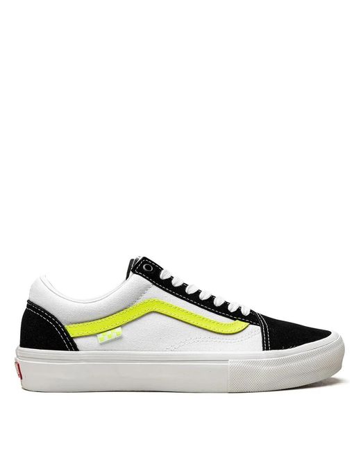 Vans Black Old Skool "Neon Skate" Sneakers