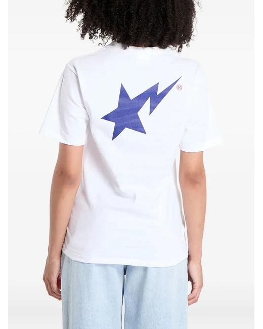 A Bathing Ape White Bape Sta T-Shirt
