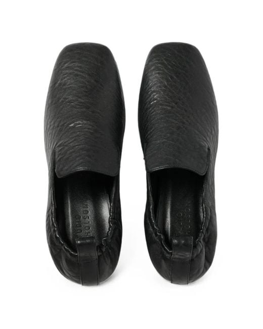 Studio Nicholson Black Moon Square-Toe Loafers