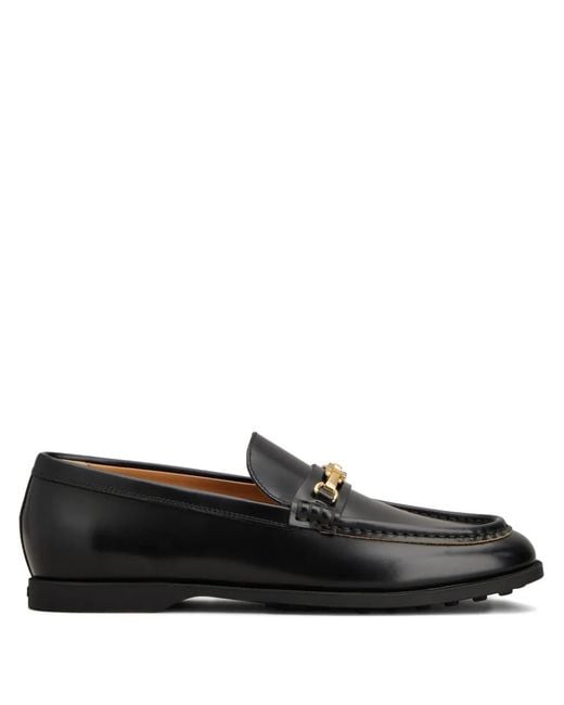 Tod's Black Rubber Lightweight 01M T Clamp Shoes