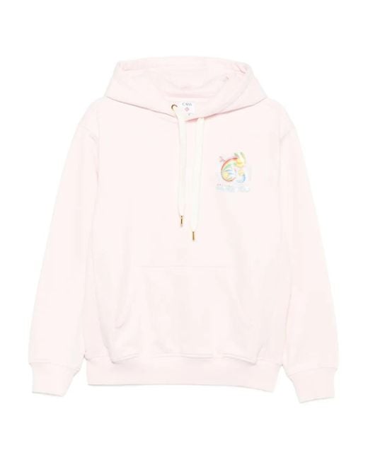Casablanca Pink Manga Tennis Ball Hoodie
