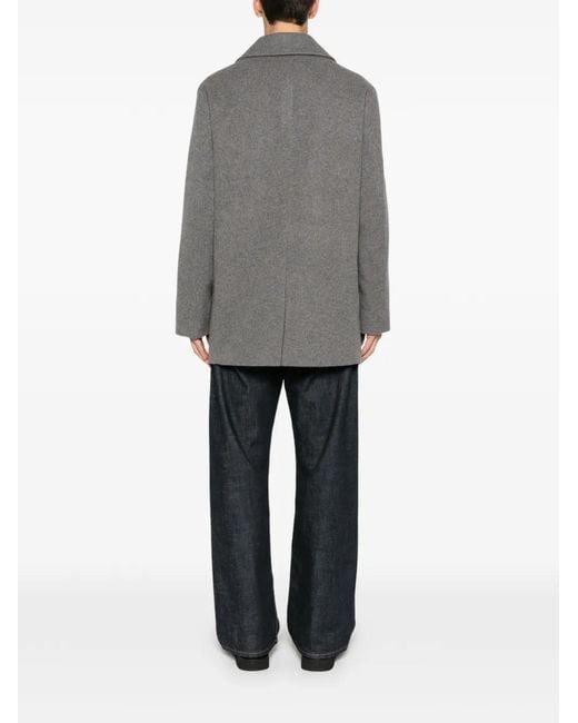 Abrigo con doble botonadura Mackintosh de hombre de color Gray