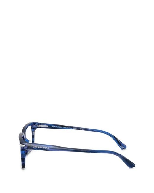 Michael Kors White Square-Frame Glasses for men