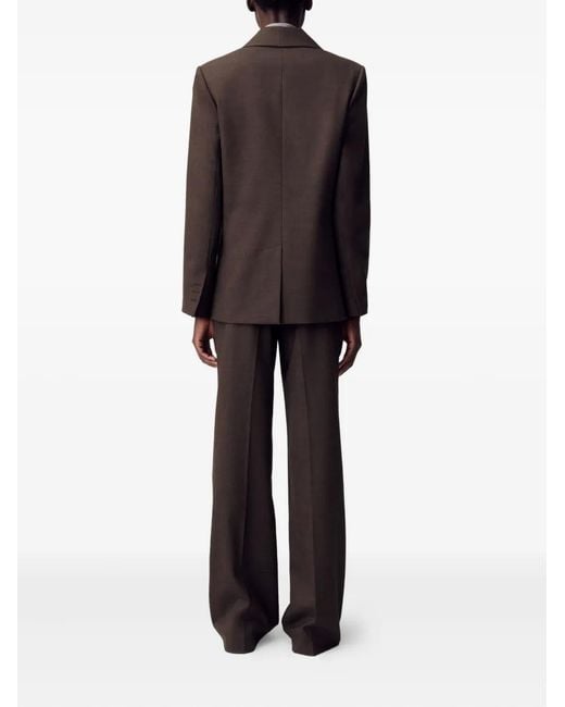 Claudie Pierlot Brown Tailored Blazer Jacket