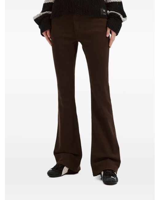 Izzue Black Flared Trousers