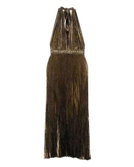 L'idée Metallic Moderniste Gown