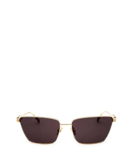 Ferragamo Eyewear Metallic Cat-Eye-Frame Sunglasses