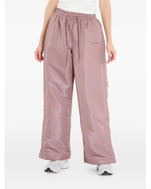 Nike Pink Drawstring Track Pants