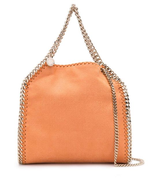 Stella McCartney Orange Mini Falabella Handtasche