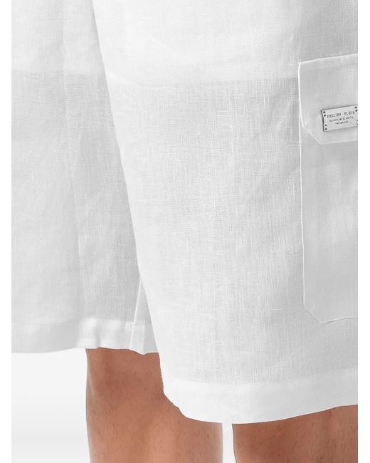 Short Chino Droit Philipp Plein pour homme en coloris White