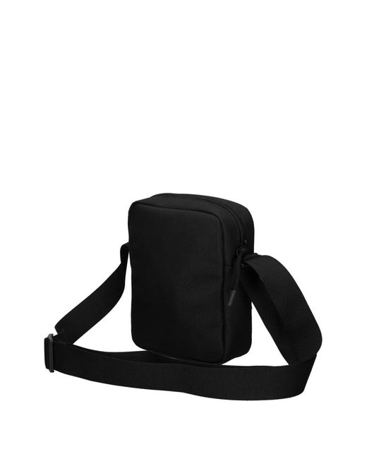 Lacoste Black Neocroc Zipped Cross Body Bag for men