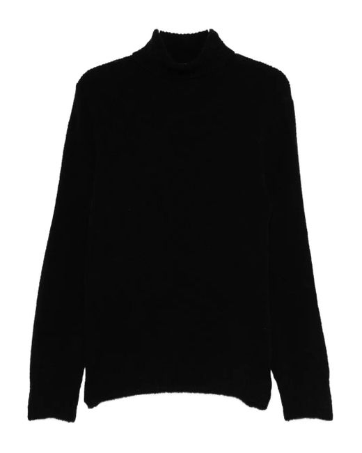 Barena Black Roll-Neck Jumper for men
