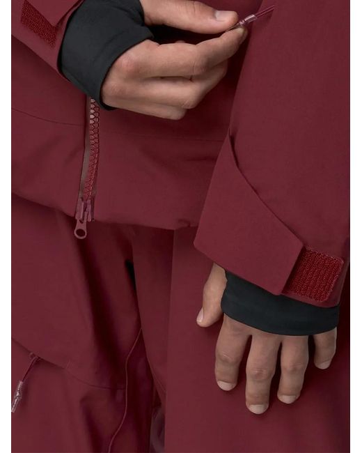 Veste De Ski Zippée À Capuche Kappa pour homme en coloris Red