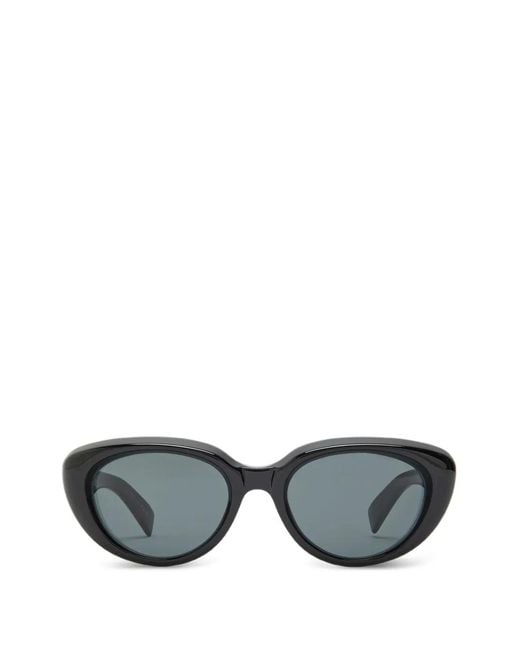 Saint Laurent Gray Sl859 Cat-Eye Sunglasses for men