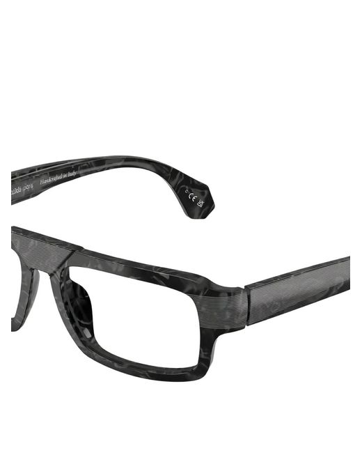 Alain Mikli White Rectangle-Frame Glasses for men