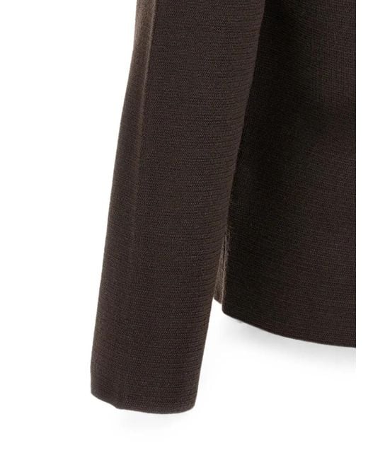 Zanone Black Saharan Button-Up Cardigan for men