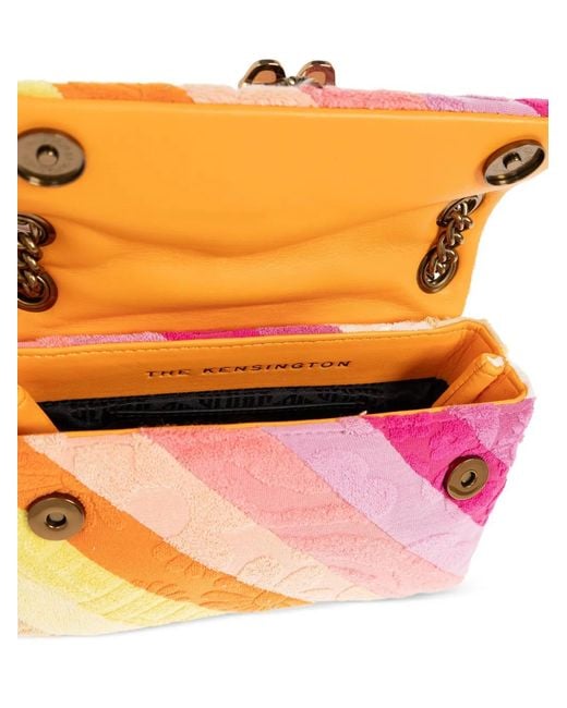 Kurt Geiger Orange Mini Sac À Bandoulière Kensington