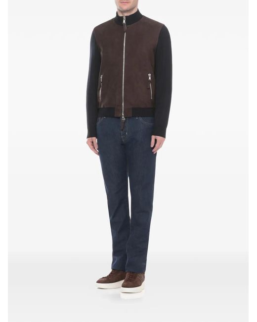 The Jack Leathers Black Derek Jacket for men