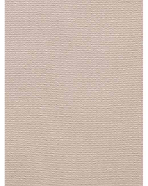 Loewe Natural Drawstring Pleated Skirt