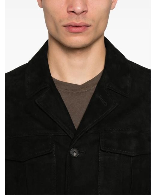 Giacca Darlen di Tagliatore in Black da Uomo
