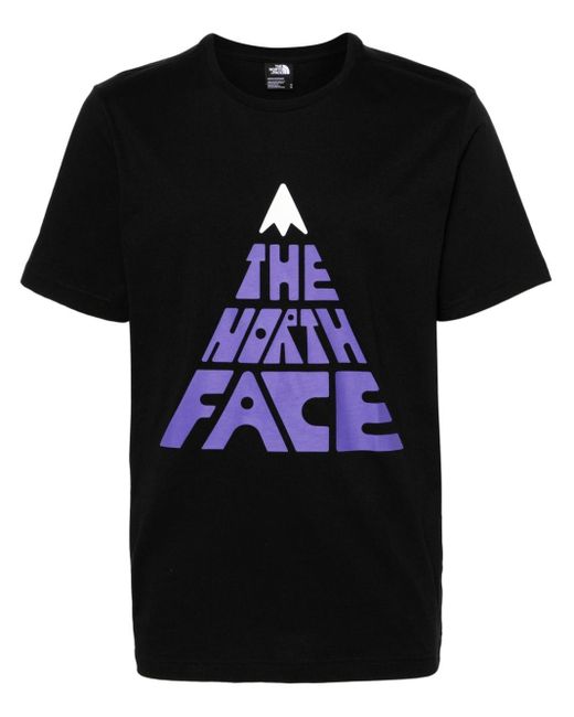 The North Face T-Shirt mit Mountain Play-Print in Black für Herren