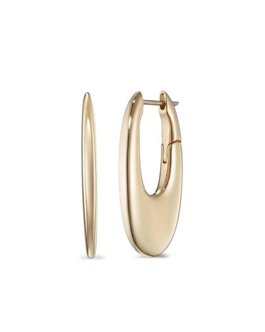 Melissa Kaye Metallic 18K Medium Lulu Earrings