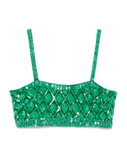 P.A.R.O.S.H. Gild トップ Green