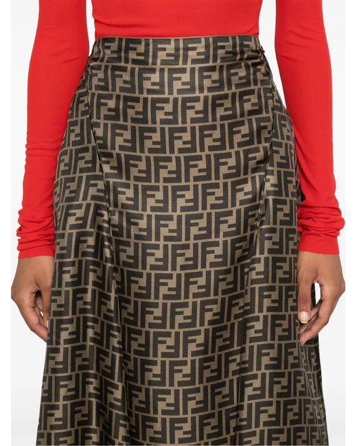 Fendi Brown Skirts