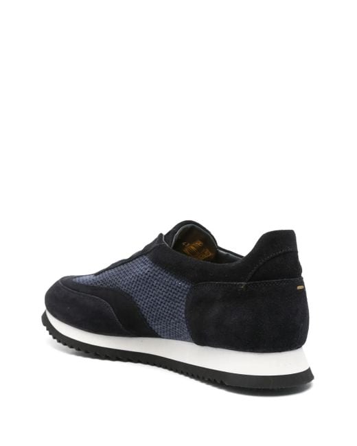 Doucal's Black Panelled Sneakers for men