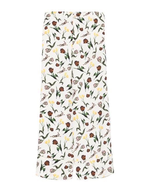 Marni プリント パンツ White