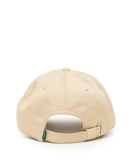 Lacoste Natural Logo-Patch Cap