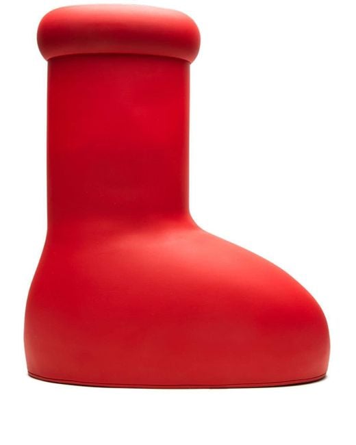 MSCHF Big Red Boots for men