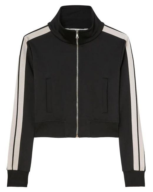 Palm Angels Black Side-stripe Track Jacket