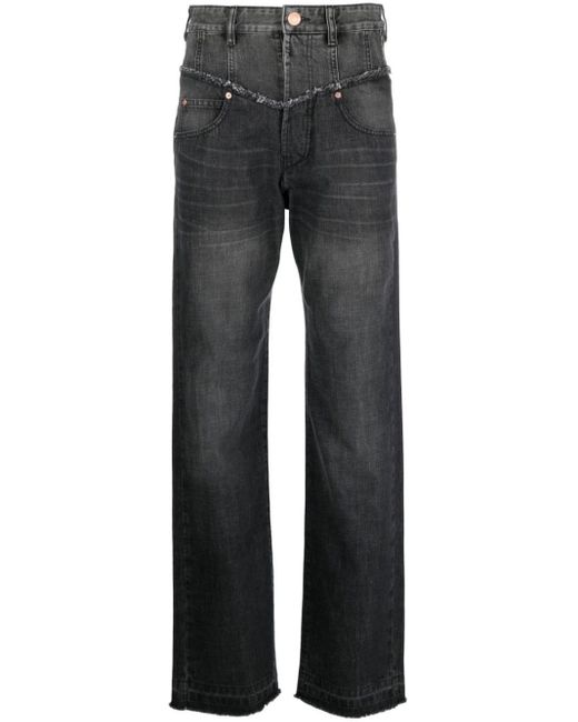 Isabel Marant Straight Jeans in het Gray