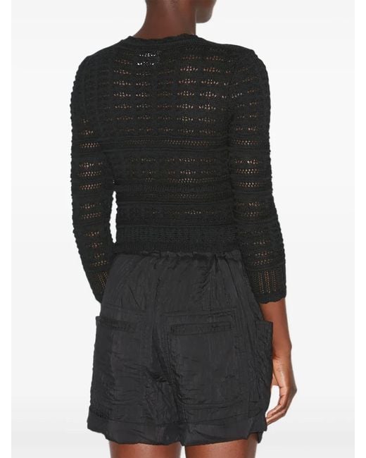 Isabel Marant Black Ajaline Cardigan
