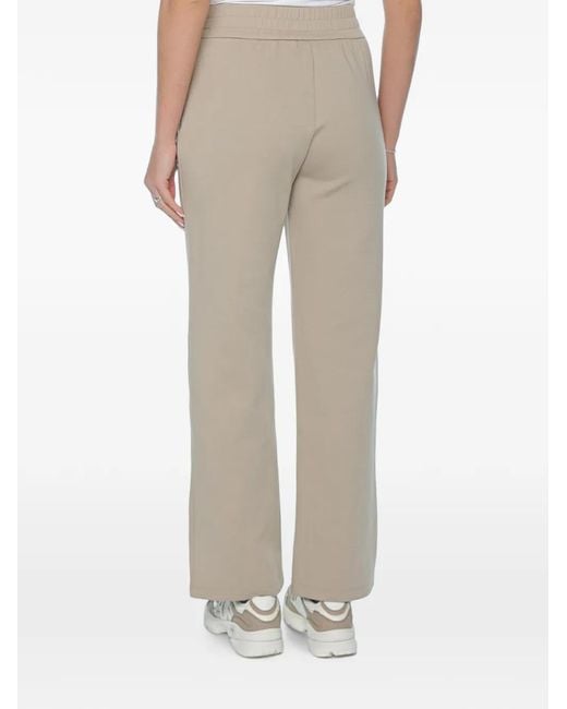 ARMANI EXCHANGE Natural Logo-Embellished Track Pants