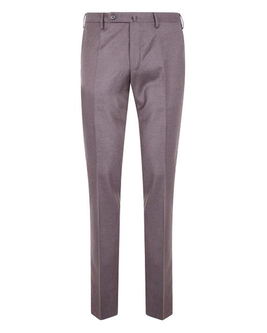 メンズ Incotex コットンパンツ Purple