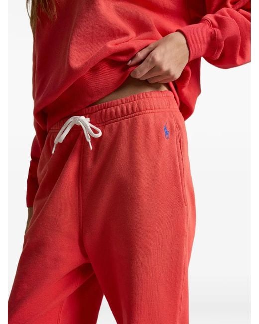 Polo Ralph Lauren Drawstring Logo-Embroidered Track Pants