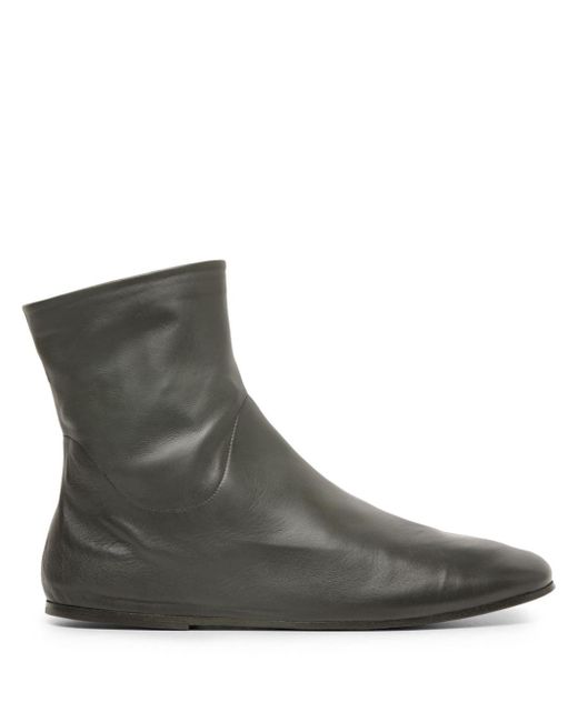 Marsèll Brown Steccoblocco Leather Ankle Boots for men