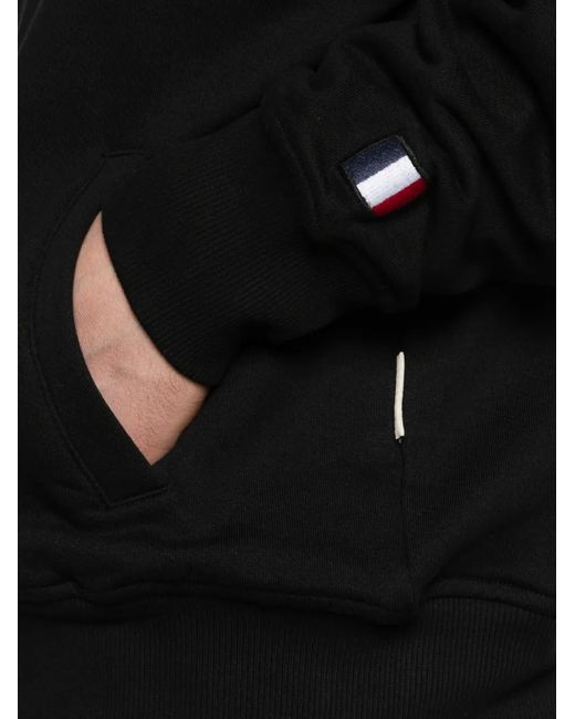 RETERNITY Black L'Atelier De La Rue Zip-Up Sweatshirt for men