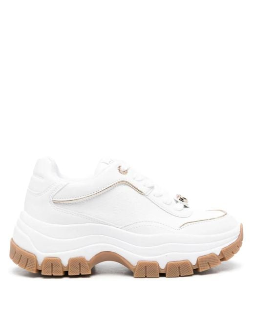 Guess White Boohoo Trainers