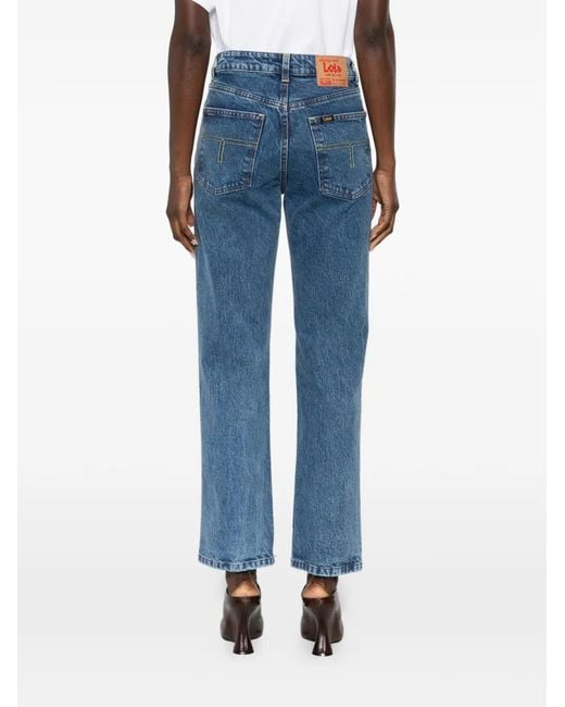 Lois Blue Dana Straight Jeans