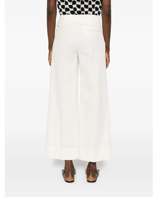 My Myths White Wide-Leg Trousers