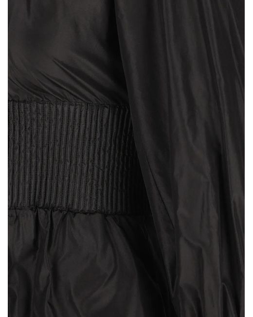 Fendi Black Zip-Up Mini Dress