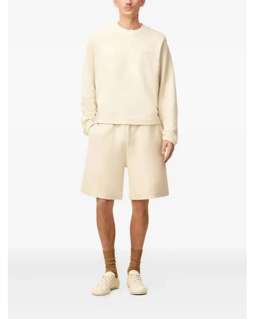 AMI Natural Embroidered Sweatshirt